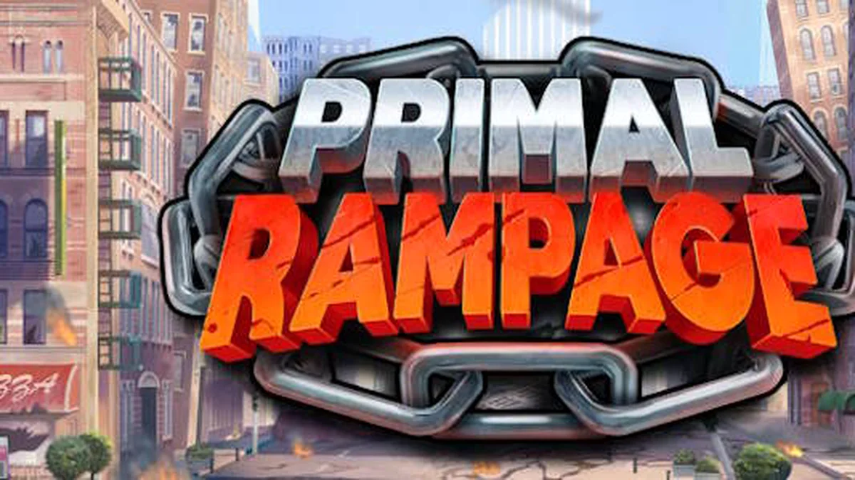 Cena da selva em Primal Rampage com o guardião Korrak